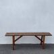 Banc de ferme en bois