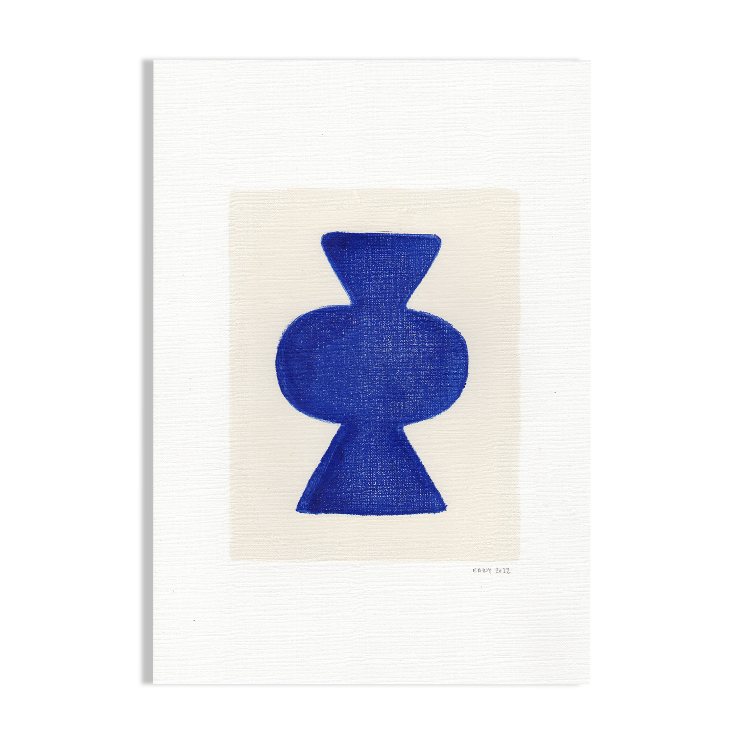 Painting on paper • M726 • signed eawy