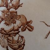 Antique plate model Oxford brown, HB - Co. Choisy-le-Roy , 1900s