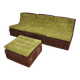 Corduroy modular sofa from DUX, 1970s