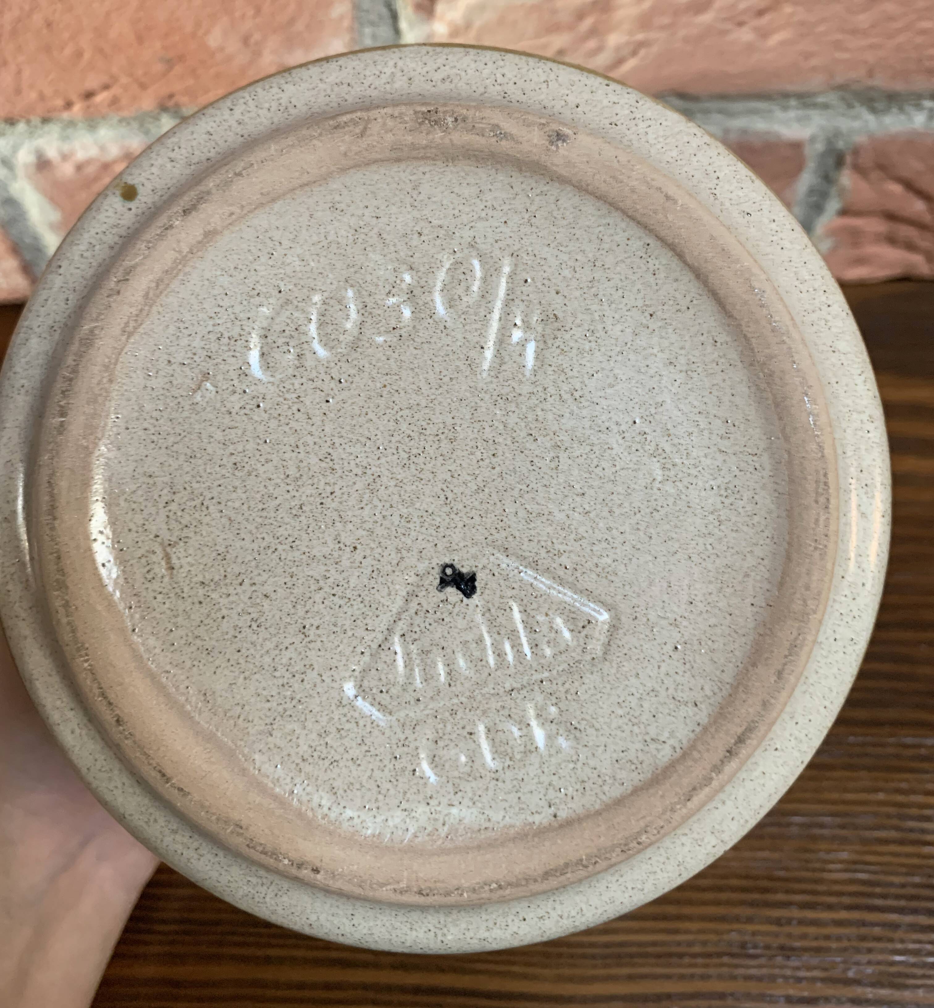 Veb Strehla Keramik vintage ceramic planter