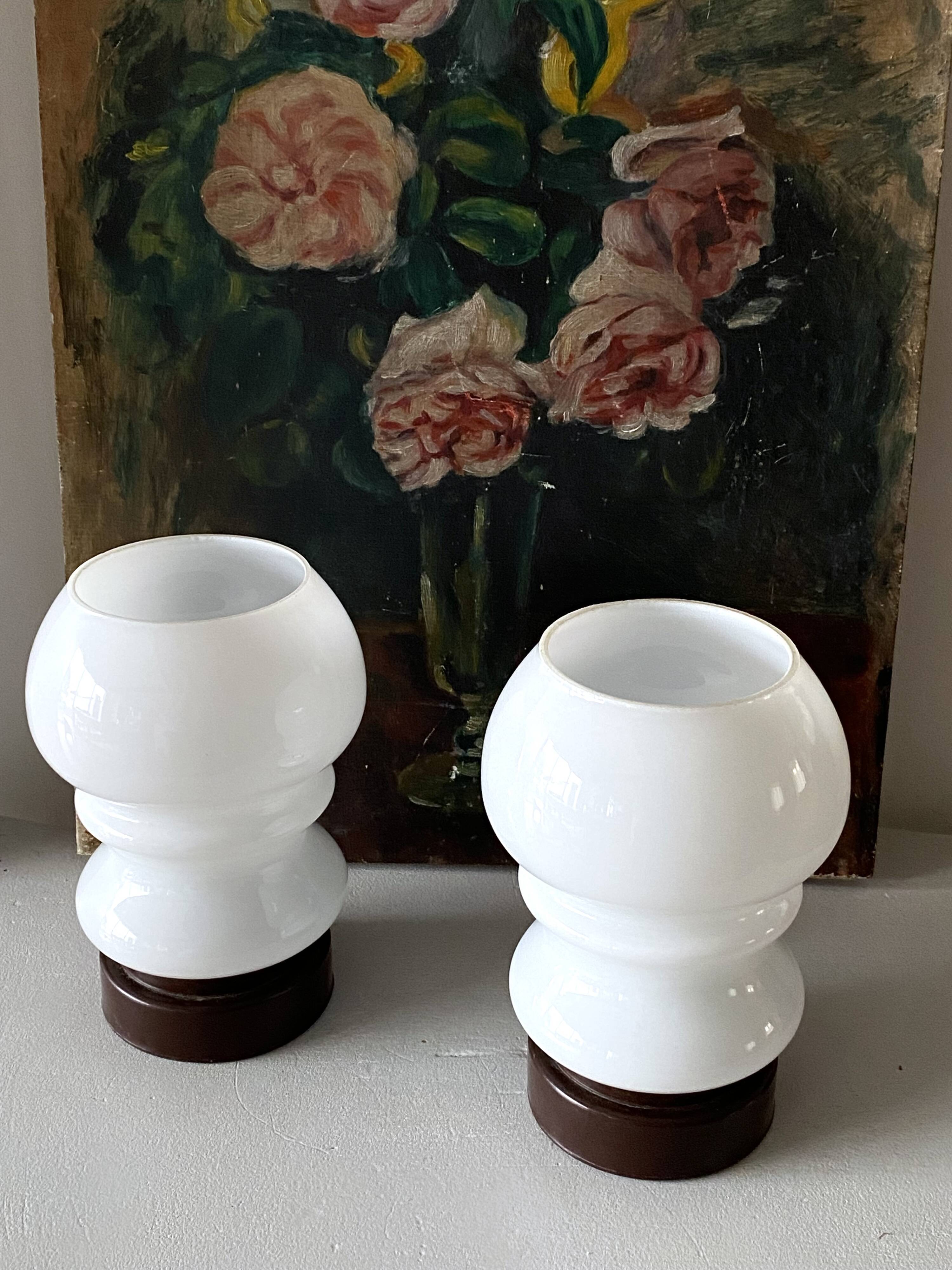 Pair of 1970s lamps