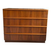 Vintage teak chest of drawers