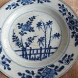 Blue white porcelain plate china