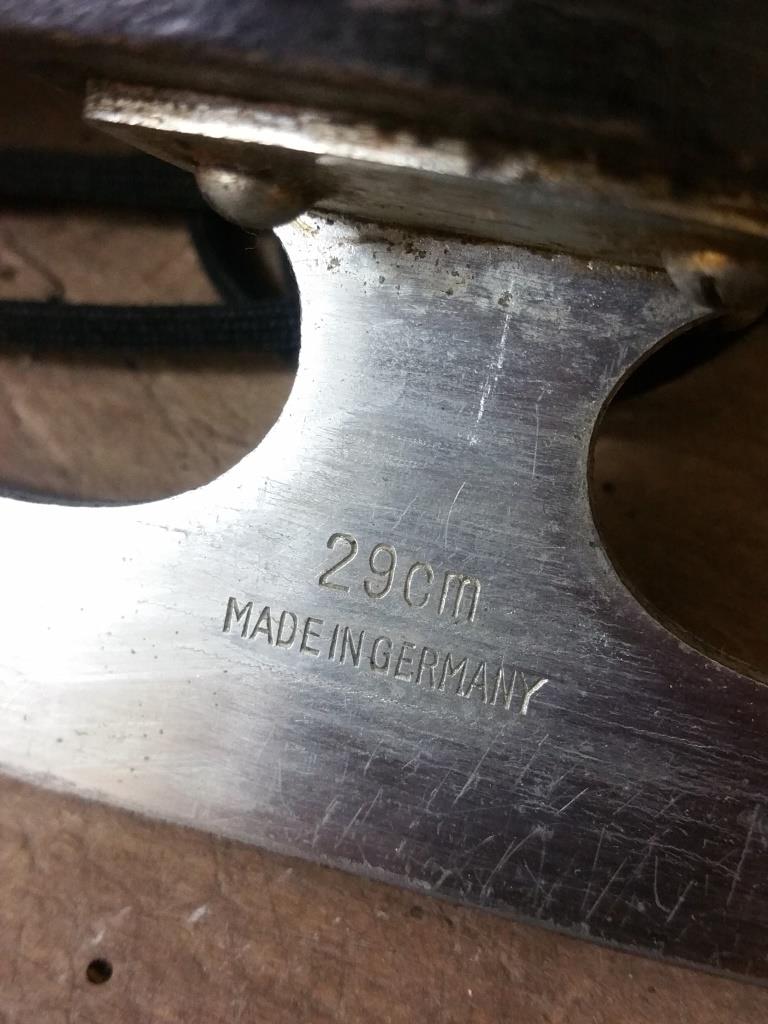 Old pair of ice skates