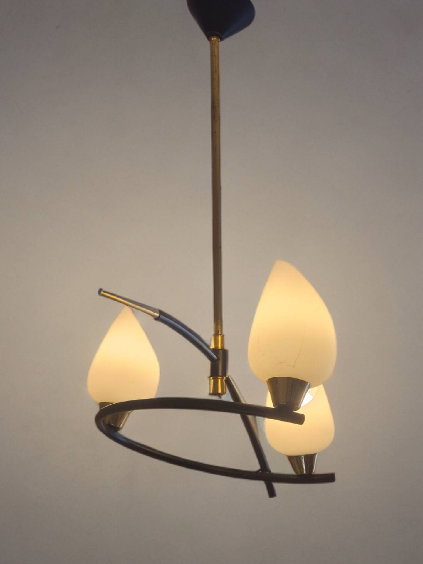 Arlus Suspension, French Vintage 1950s