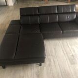 Leather sofa