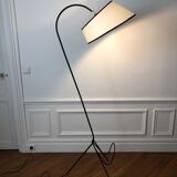Tripod floor lamp and magazine door 1950