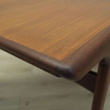 Teak table, Danish design, 1960s, designer: Johannes Andersen, manufacturer: Uldum Møbelfabrik
