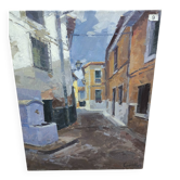 street new neighborhood painting