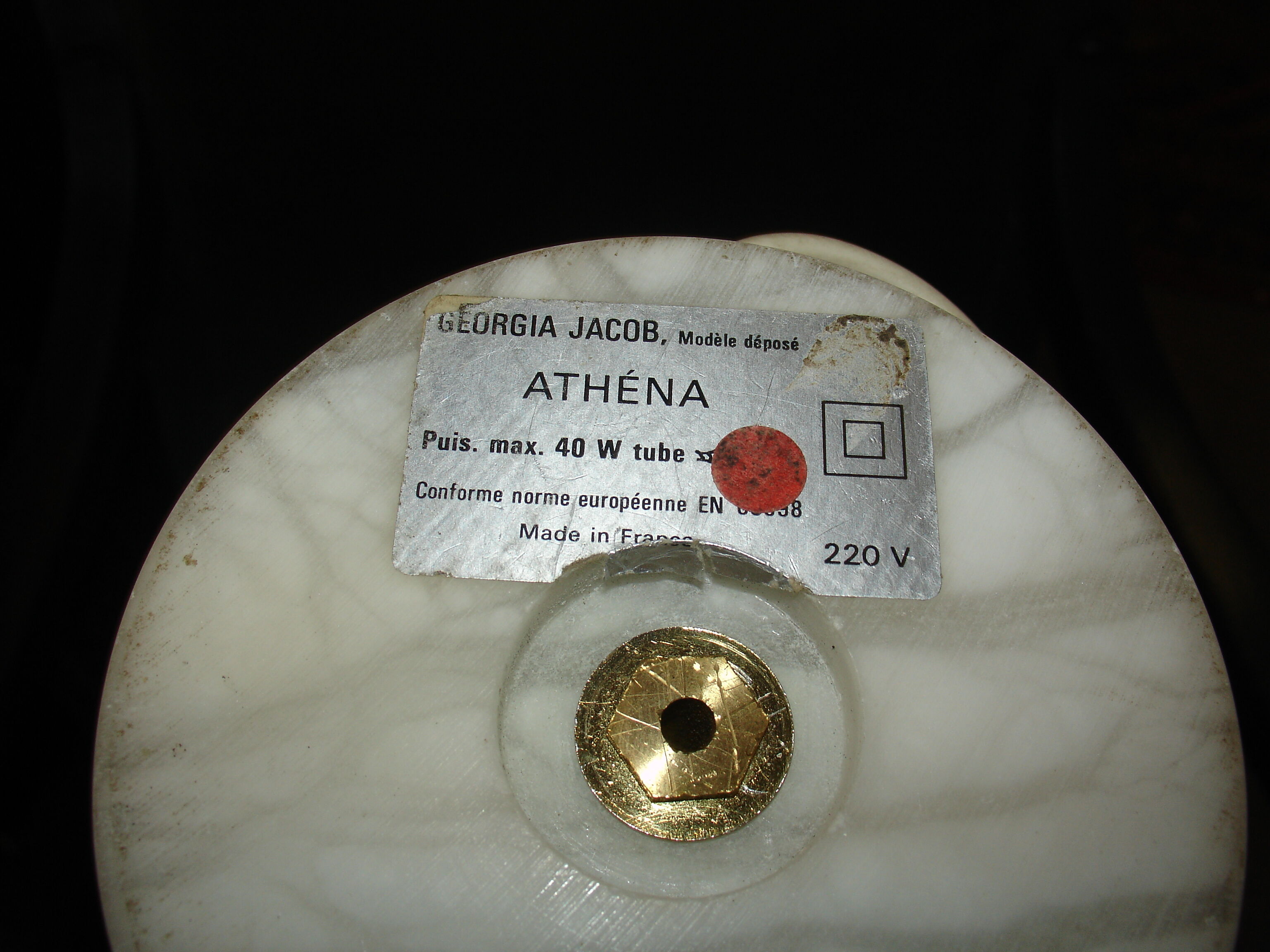 Georgia JACOB Athena lamp