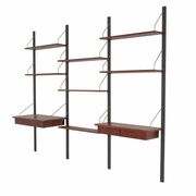 PS System Modular Shelving – Teak Veneer, Danish Design, 1970s