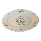 Oval serving dish Digoin Sarreguemines