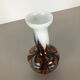 1970s opaline Florence vase designed by Carlo Moretti, Italy