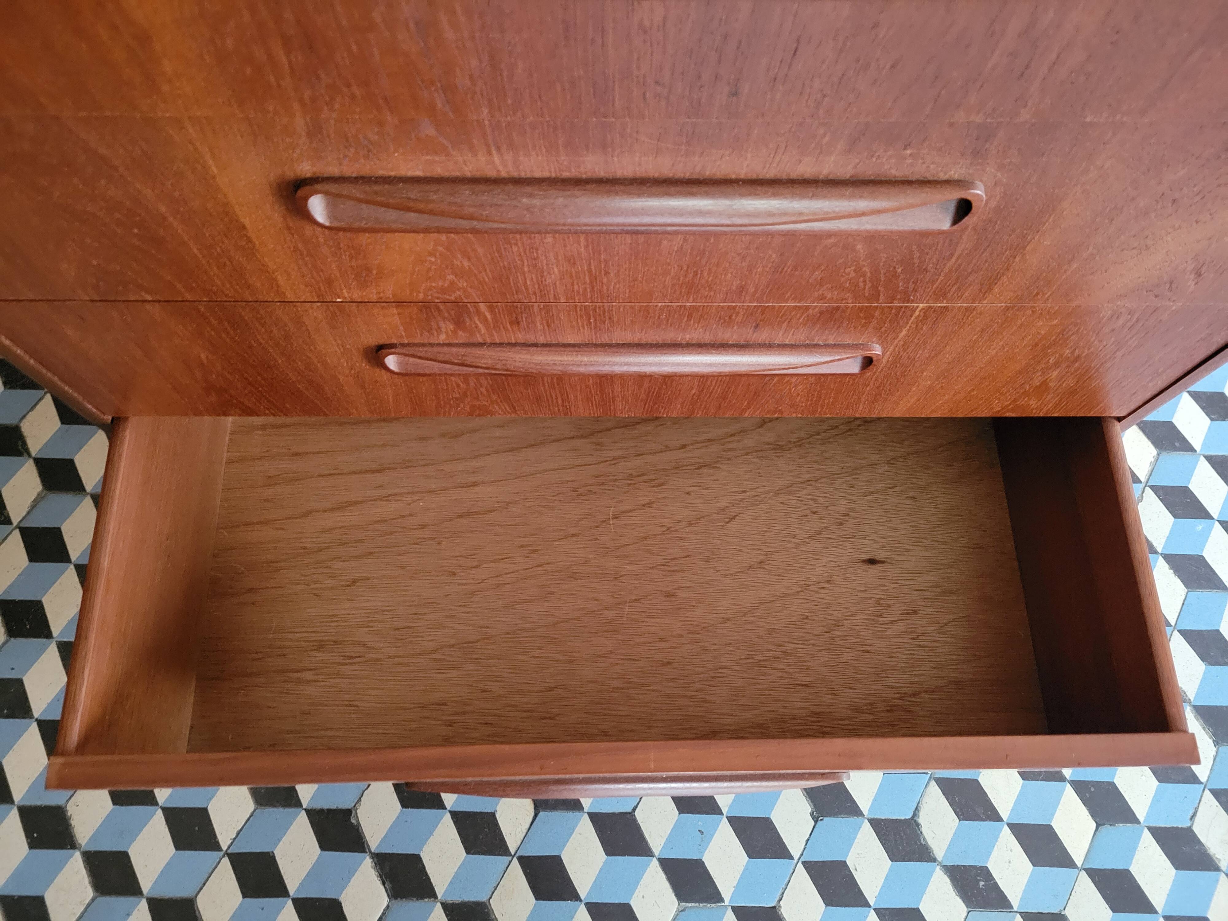 G-Plan Fresco teak chest of drawers