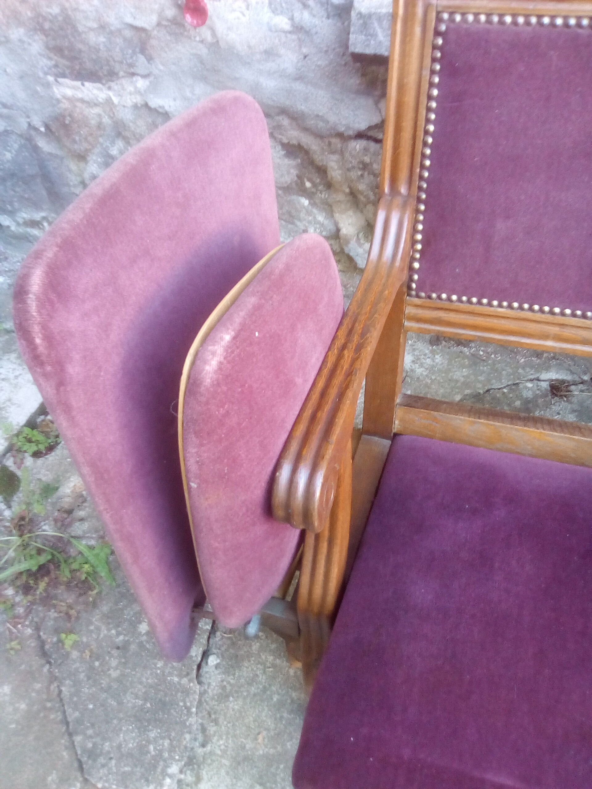 Cinema armchairs 5 places