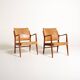 Pair of Scandinavian armchairs, 1960s
