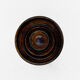 Candlestick made of glazed stoneware, Sweden, second half of the 20th century.
