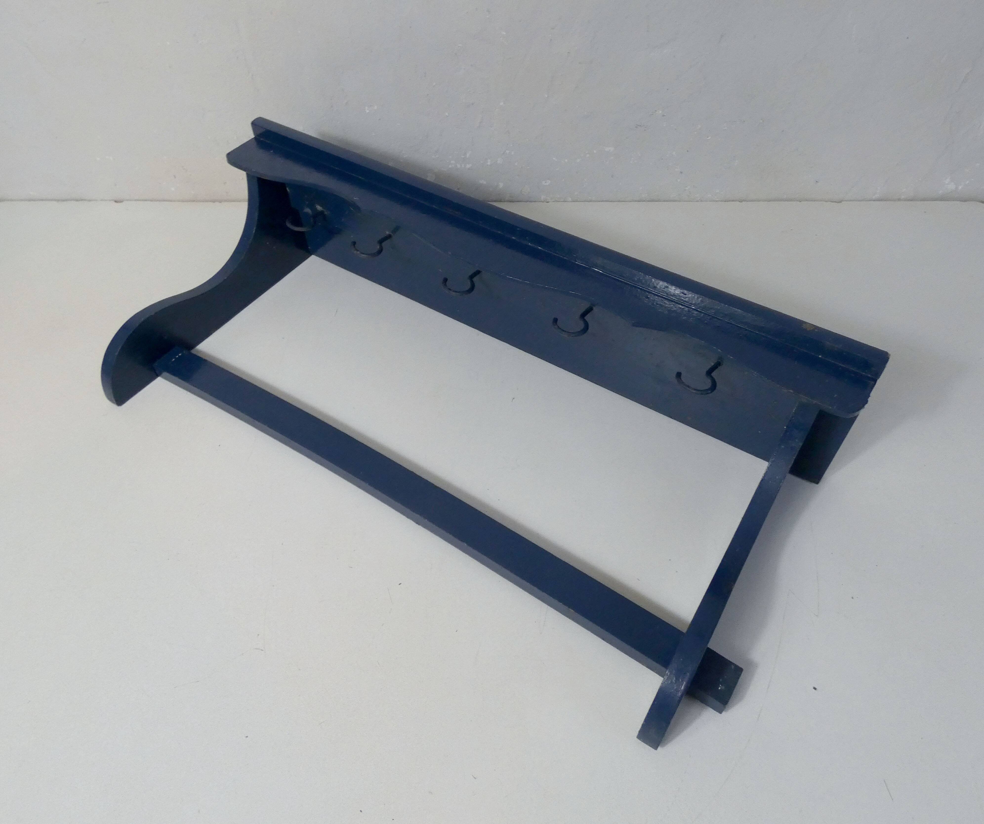 Vintage kitchen hook shelf