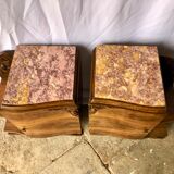 Pair of Art Deco bedside furniture
