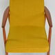 Fauteuil modèle Z jaune 1960