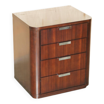 Ralph Lauren Metropolis chest of drawers in American mahogany with built-in power supply