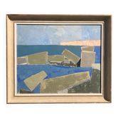 Peinture « bord de mer »