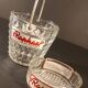 Ashtray and ice bucket advertising St Raphaël
