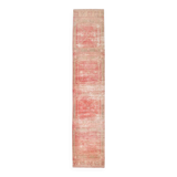 2x12 Stair Red & Pink Vintage Runner Rug, 73x382Cm