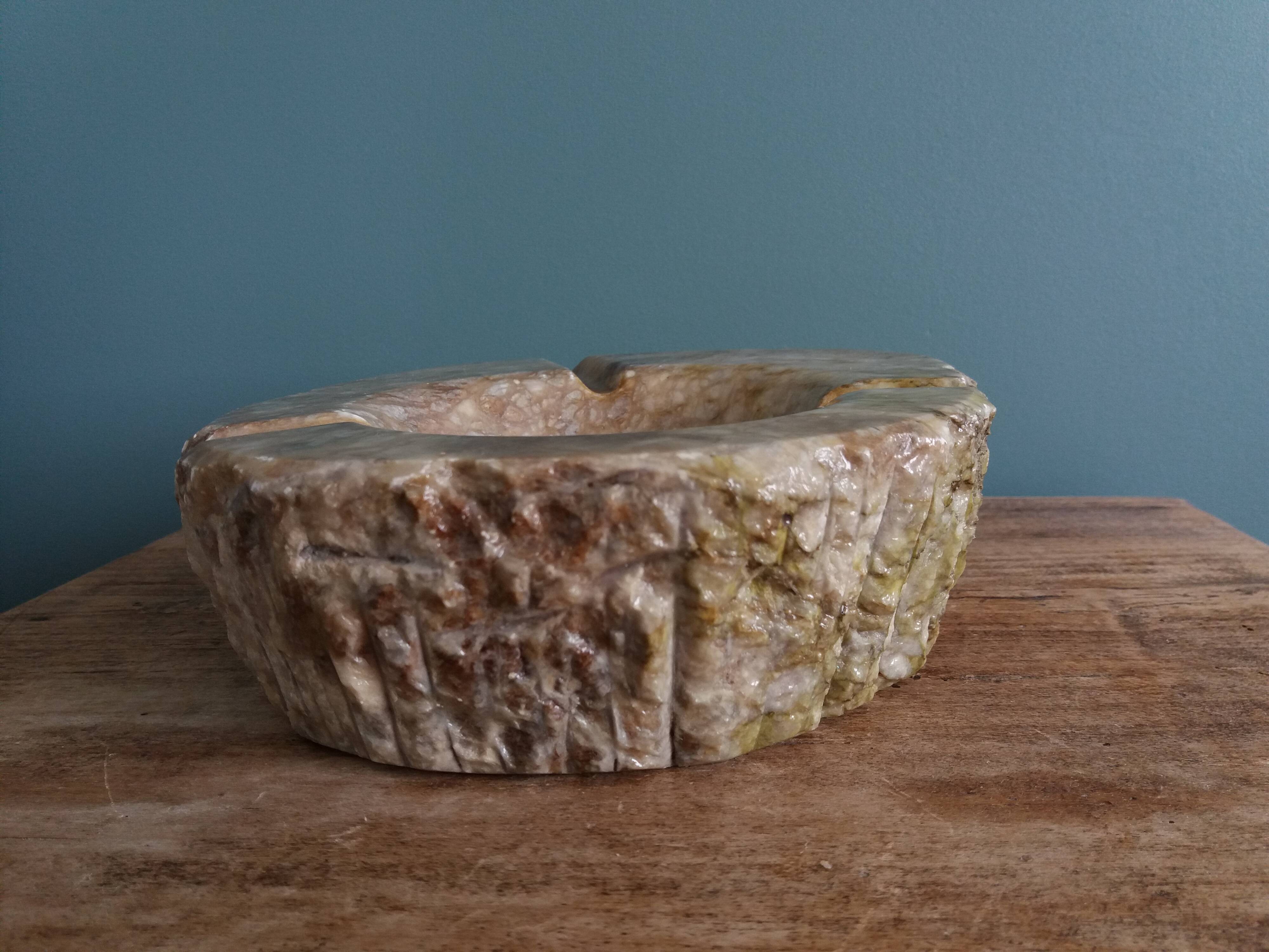 Romano Bianchi Italy Alabaster Ashtray