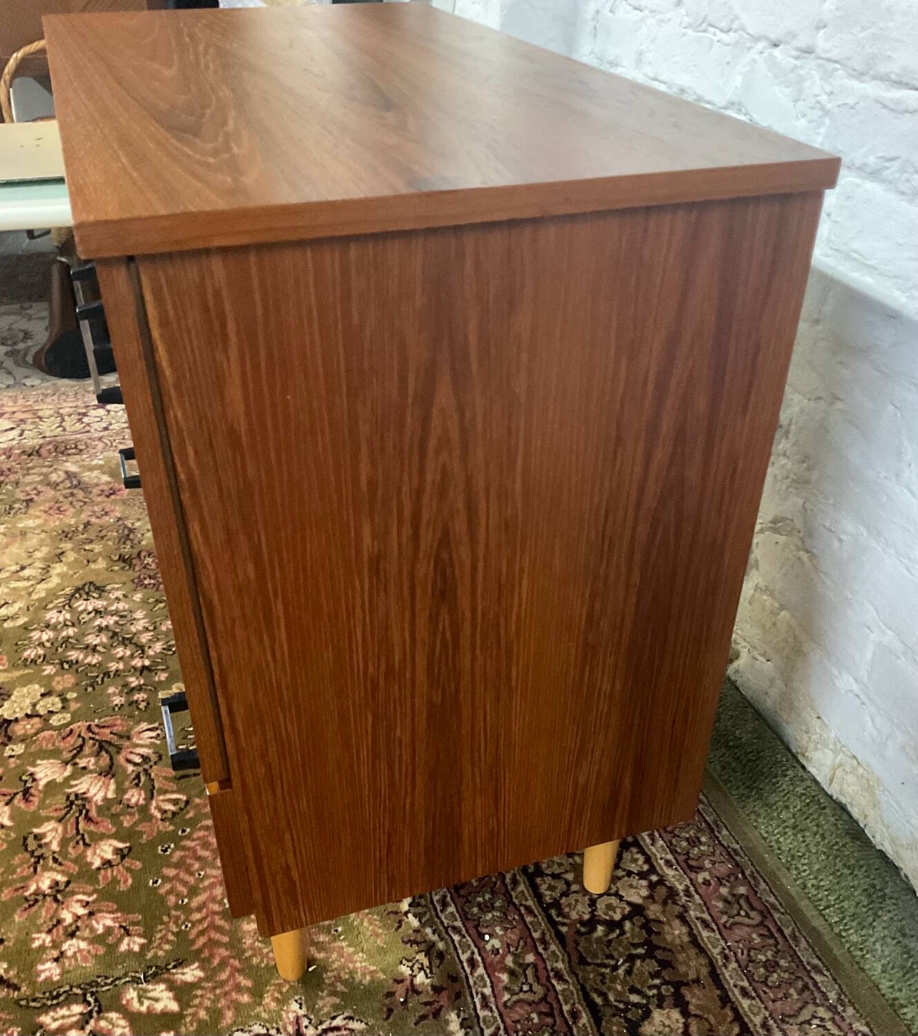 Vintage teak TV cabinet from the 60s