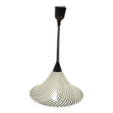 1960's Mid-Century Glass Chandelier in the style of "Trumpet", Czechoslovakia