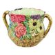 Colorful Art Nouveau Majolica Flowerpot / Cache-pot France