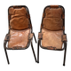 Paire de chaises Charlotte Perriand