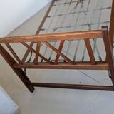 Bed, daybed, style reconstruction, in oak, 1950s.