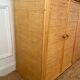 Vintage bamboo and rattan sideboard