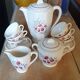 Badonviller half porcelain coffee or tea service