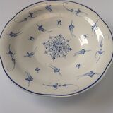 Lot of 2 old Gien presentation plates