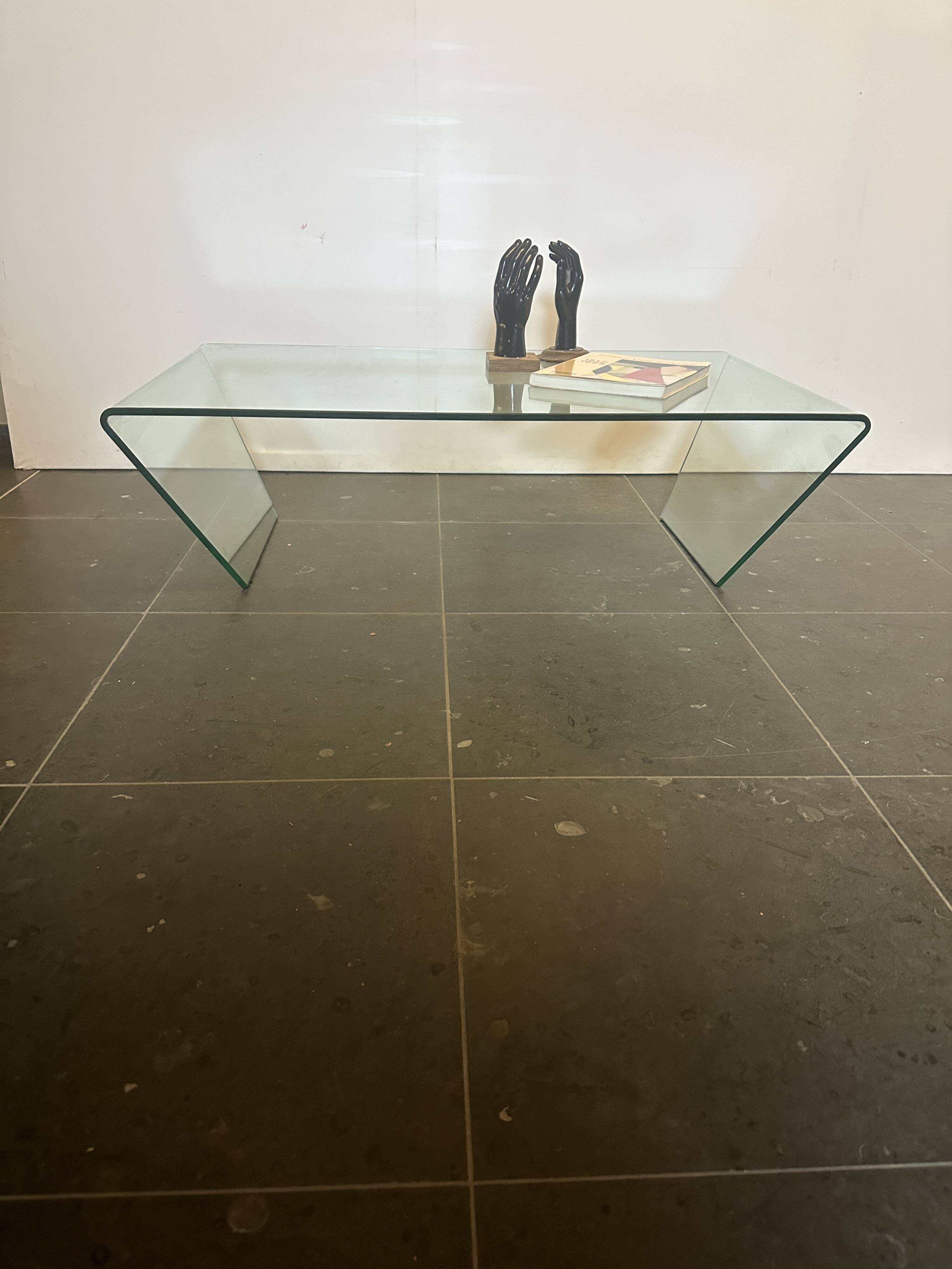 Coffee table Rubino Italy 1980