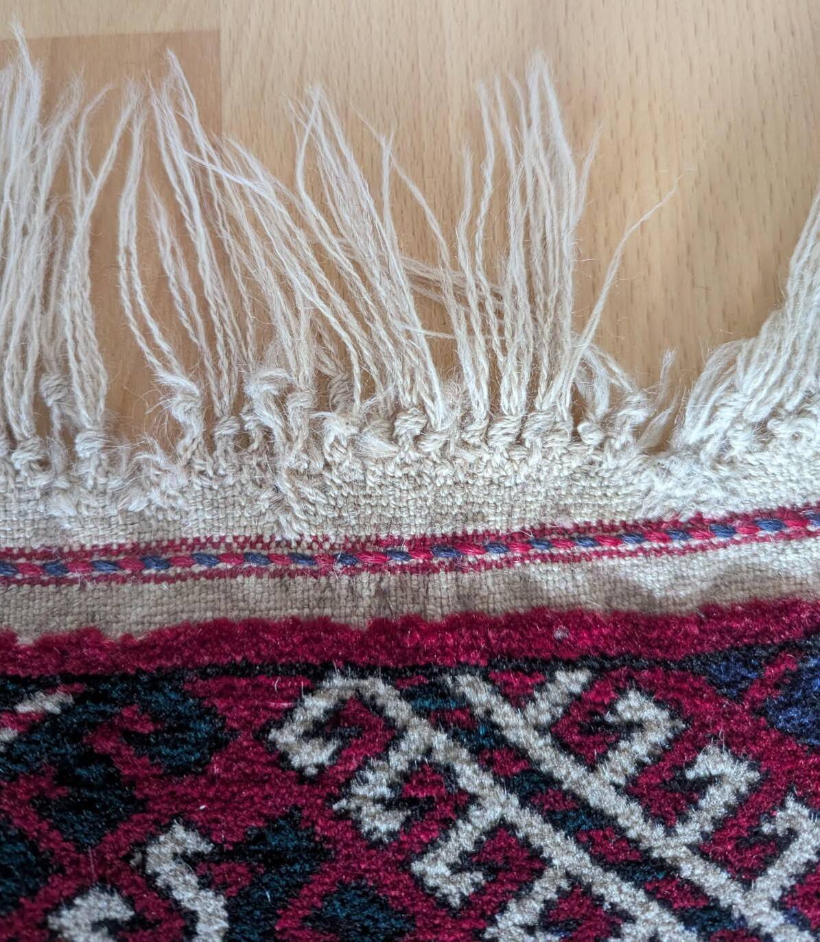 Turkmen Bukhara Oriental Rug: 2.70 X 1.65 Meters