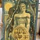 Tableau art déco personnage exotisme, france 1935.