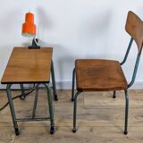 Vintage industrial children's chair