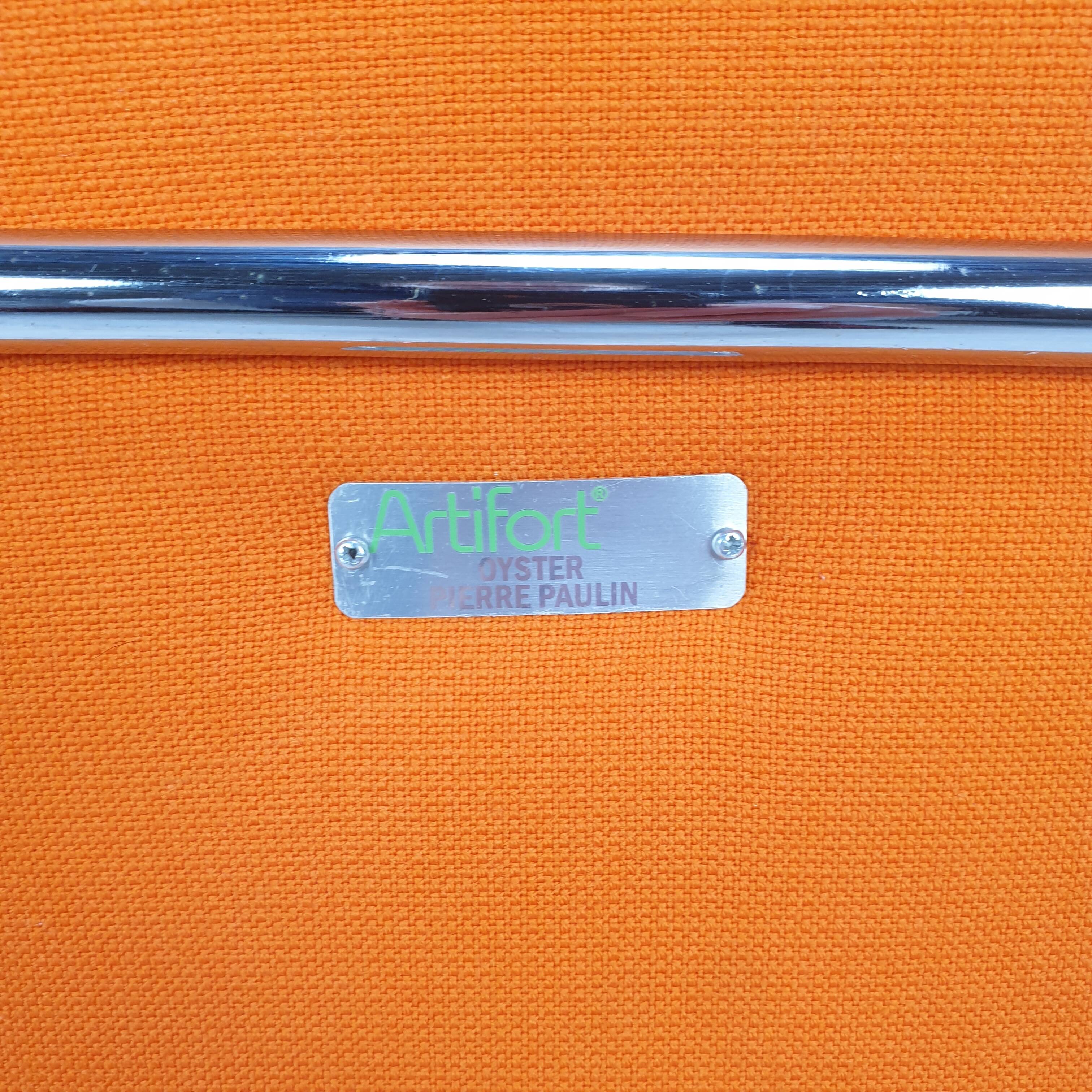 Oyster Chair and Ottoman by Pierre Paulin for Artifort