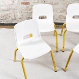 4 PROINCO nursery school chairs from the 70s
