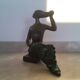 Design Midcentury Ceramic Sculpture "Lady" by Jitka Forejtova, 1960s
