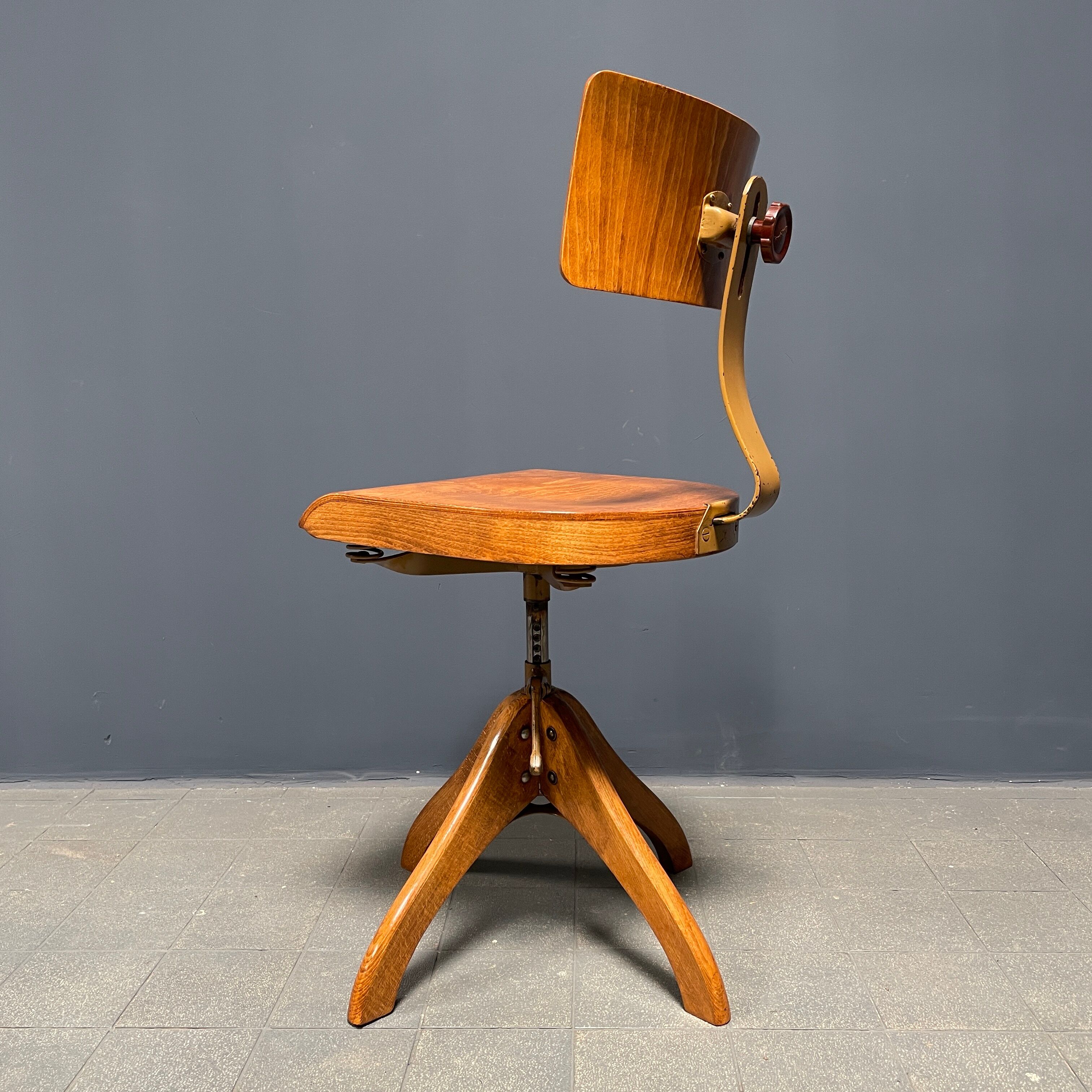 Desk chair by Polstergleich from the 1940s