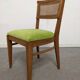 Paire de chaises cannées Art déco vers 1930