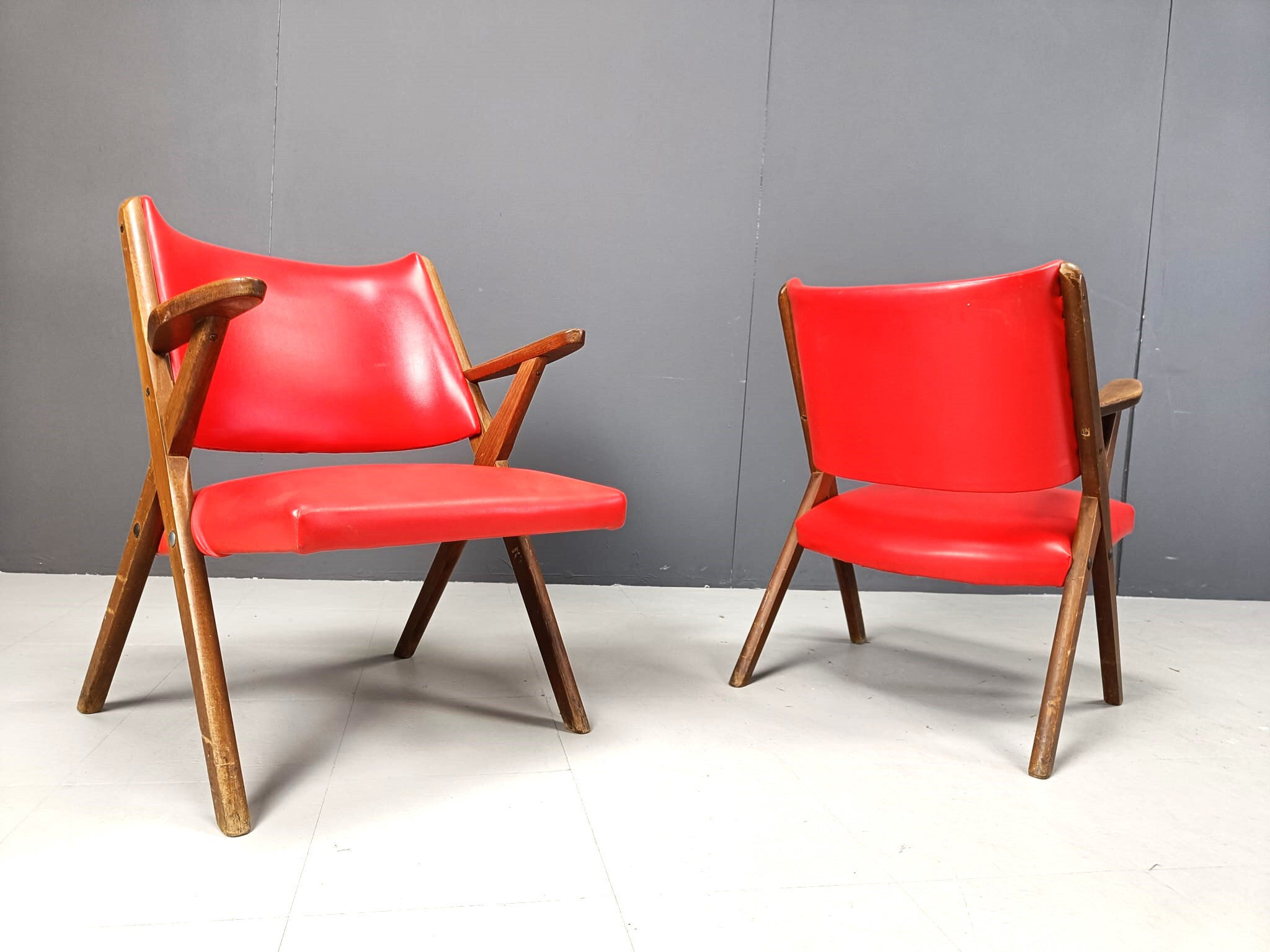 Fauteuils des années 60 par Dal Vera, ensemble de 2
