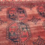 Large carpet former Turkmen afghan handmade 286 X 342 CM