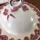 Vintage cracked iron earthenware candy box